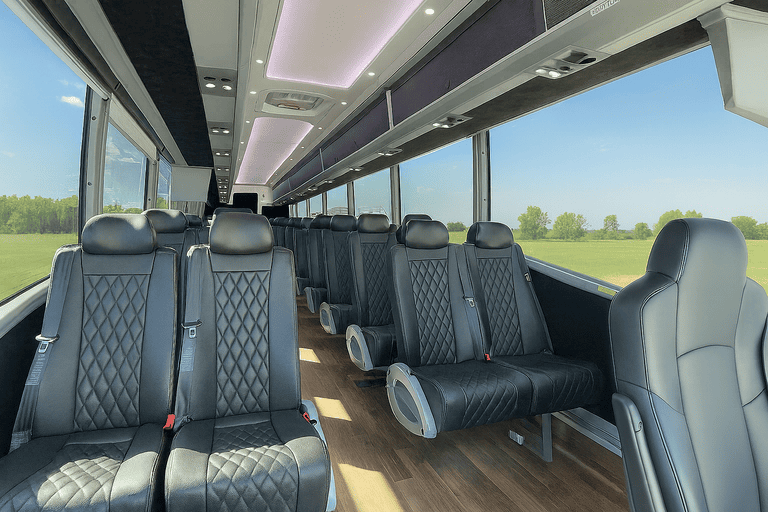 coach bus in Miami Beach