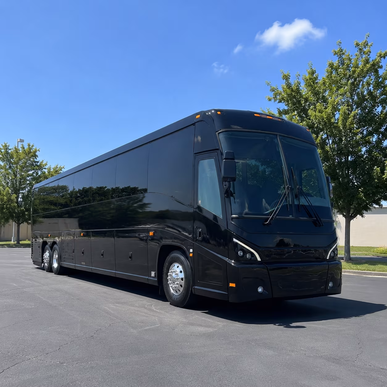 miami beach 56 passenger charter bus