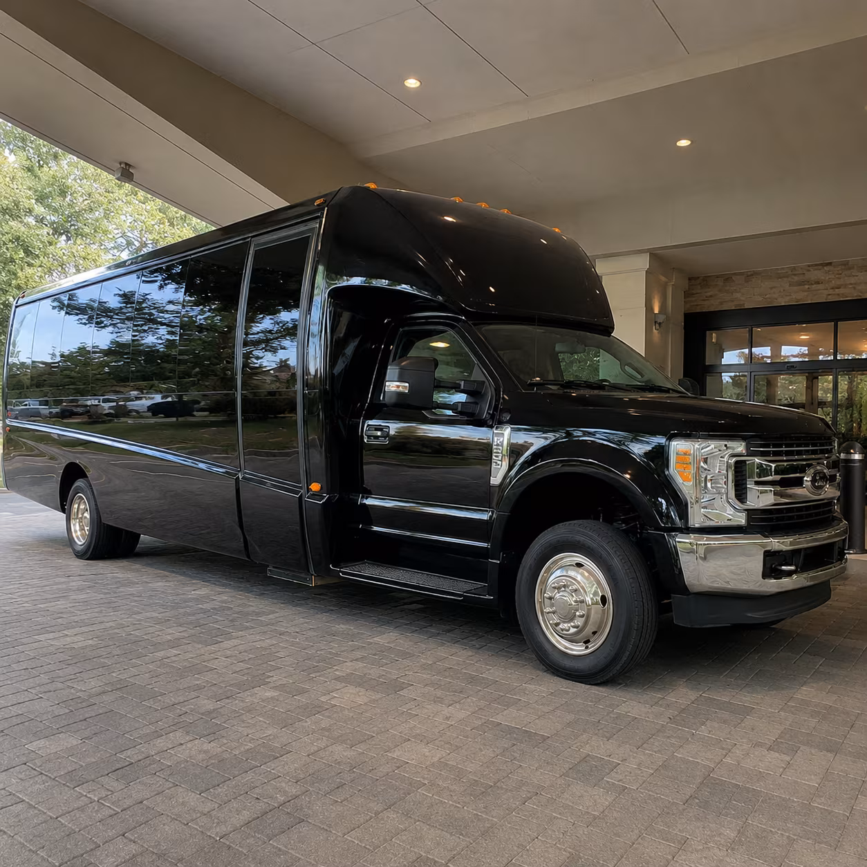 miami beach corporate transportation onboard seating