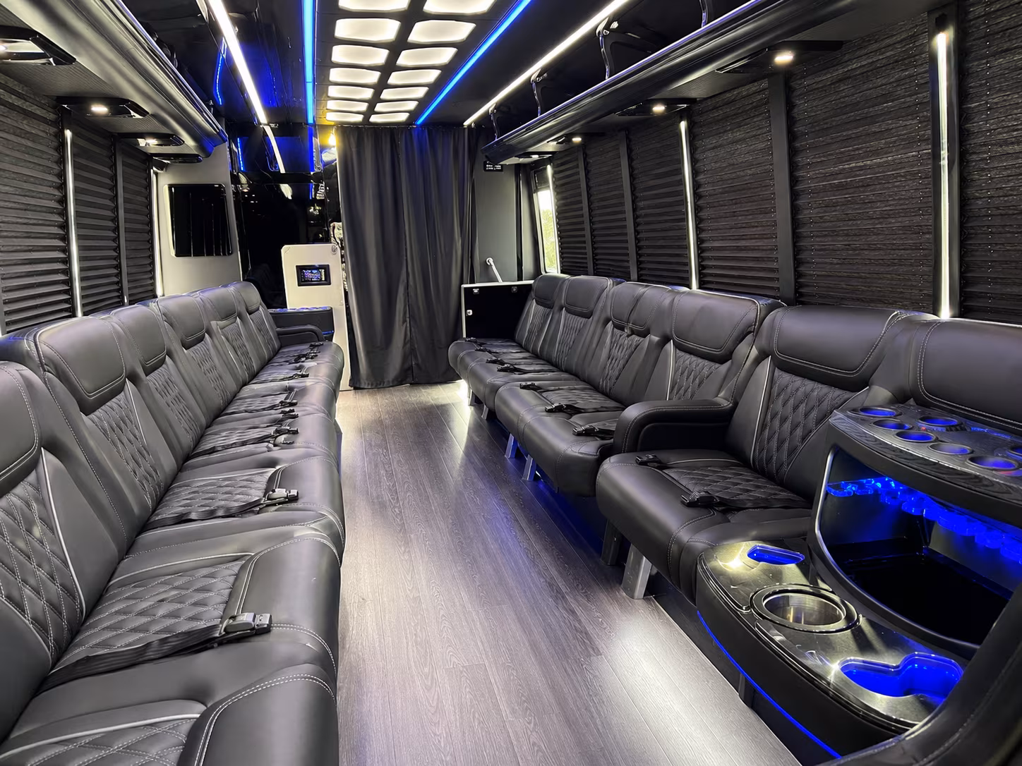 miami beach prom party bus rental