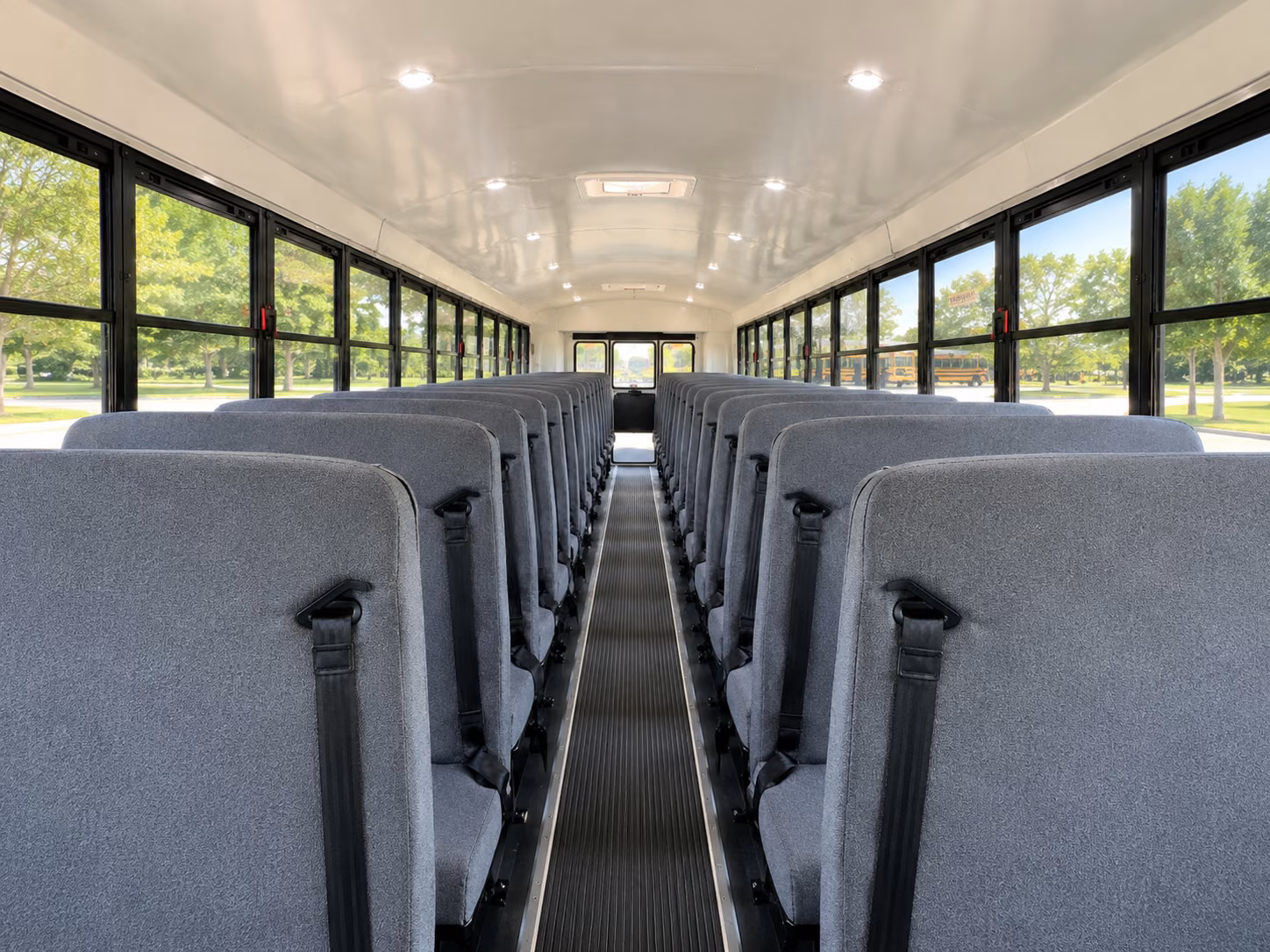 miami beach school bus interior